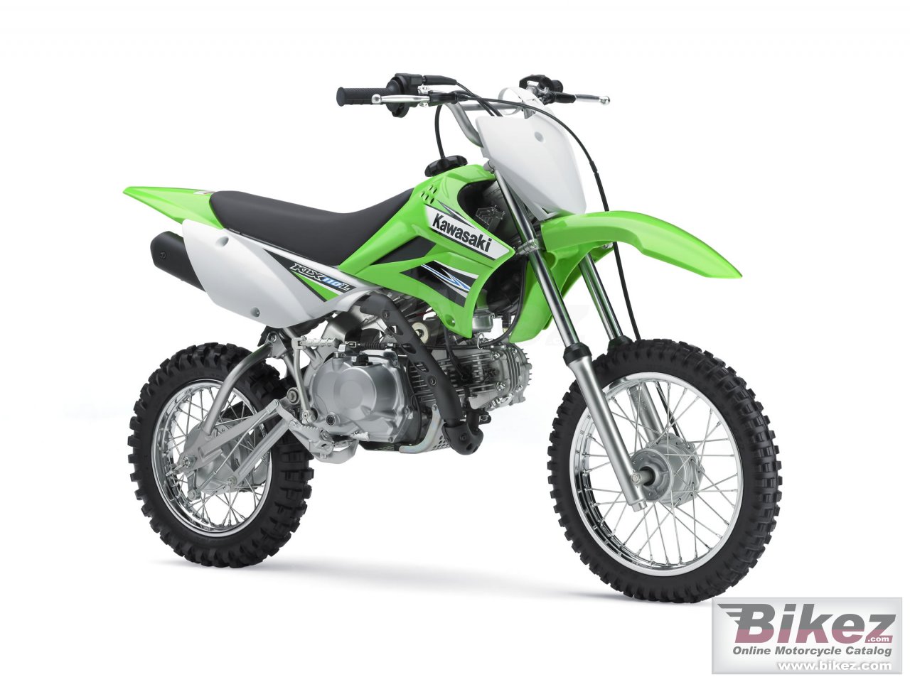 Big Kawasaki klx 110l off-road picture and wallpaper from Bikez.com